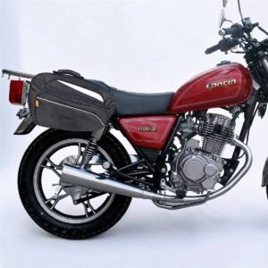Universal Motorcycle Side Bags Installed on Cruiser Bike - Fmosbag - Oem Bag Manufacturer & Custom Bag Factory Universal Motorcycle Side Bags Installed on Cruiser Rear Seat Black Saddle Bag Fit - Fmosbag - Oem Bag Manufacturer & Custom Bag Factory