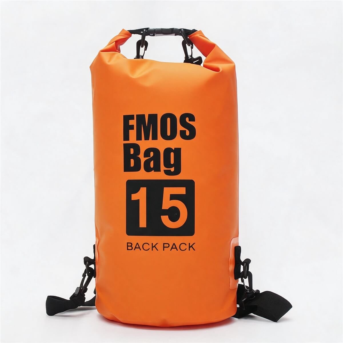 Fmosbag 15l Waterproof Dry Bags for Camping - Fmosbag - Oem Bag Manufacturer & Custom Bag Factory Fmosbag 15l Waterproof Dry Bags for Camping Roll‑top Pvc Dry Sack with Adjustable Shoulder Straps - Fmosbag - Oem Bag Manufacturer & Custom Bag Factory