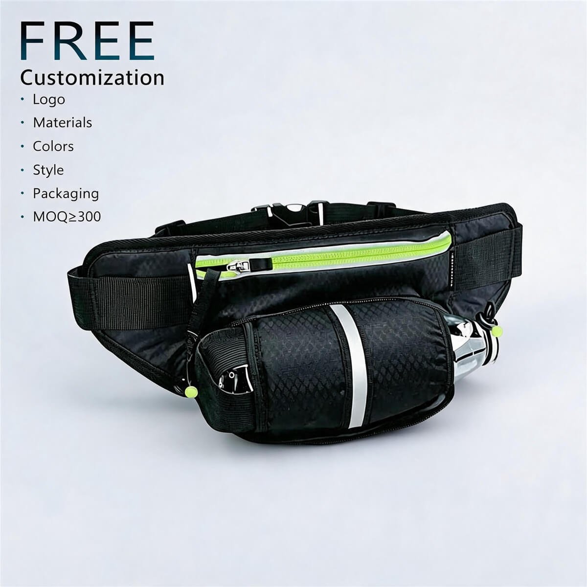 Customizable Waterproof Outdoor Hip Pack for Wholesale - Fmosbag - Oem Bag Manufacturer & Custom Bag Factory Waterproof Outdoor Hip Pack Oem Odm Custom Logo Color Packaging Wholesale - Fmosbag - Oem Bag Manufacturer & Custom Bag Factory