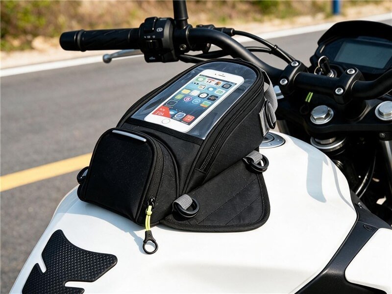 Magnetic Motorcycle Tank Bags | Fmosbag - Fmosbag - Oem Bag Manufacturer & Custom Bag Factory - Fmosbag - Oem Bag Manufacturer & Custom Bag Factory Custom Magnetic Motorcycle Tank Bag with Neodymium Magnets - Fmosbag - Oem Bag Manufacturer & Custom Bag Factory - Fmosbag - Oem Bag Manufacturer & Custom Bag Factory