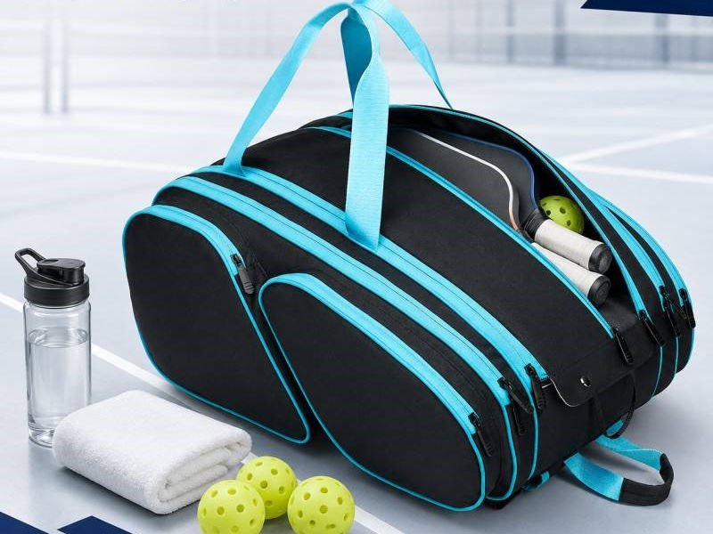 Large Tournament Pickleball Duffle Bag with Thermal Paddle Section and Dividers - Fmosbag - Oem Bag Manufacturer & Custom Bag Factory - Fmosbag - Oem Bag Manufacturer & Custom Bag Factory